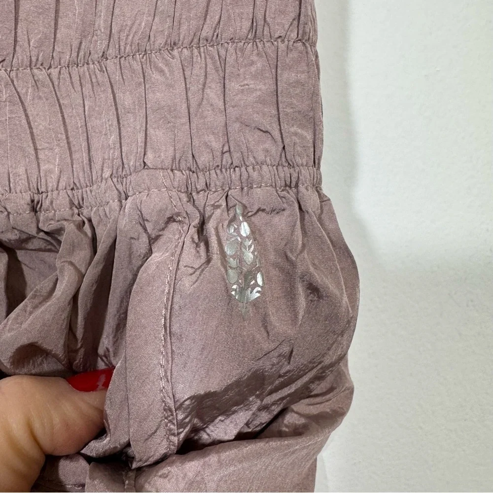 Free People Movement High Waisted Shorts size XS Pink - Picture 4 of 7